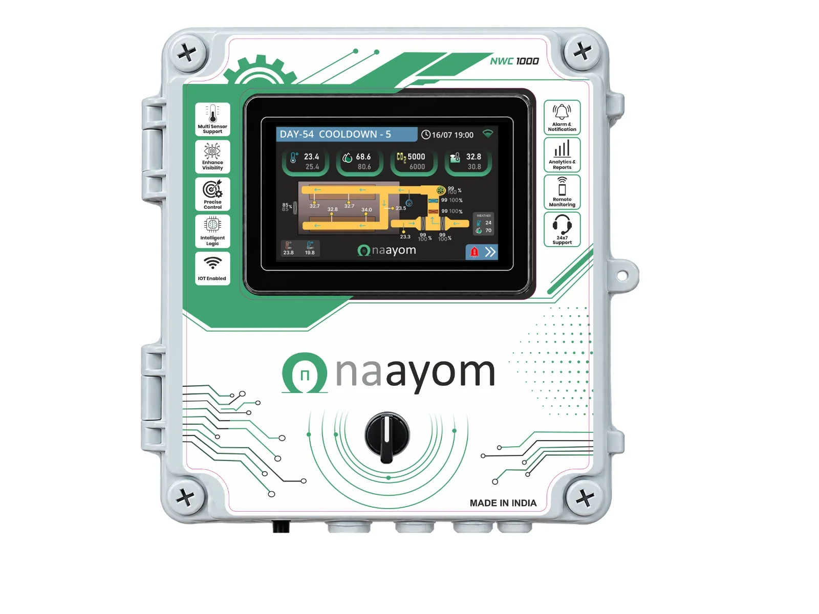 Smart Mushroom Growing Room Controller